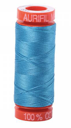 Aurifil Cotton Thread - Colour 1320 Bright Teal