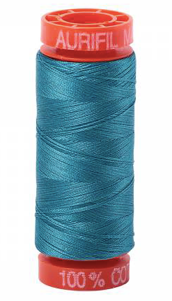 Aurifil Cotton Thread - Colour 4182 Dark Turquoise
