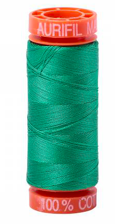 Aurifil Cotton Thread - Colour 2865 Emerald