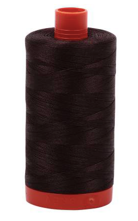 Aurifil Cotton Thread - Colour 5024 Dark Brown