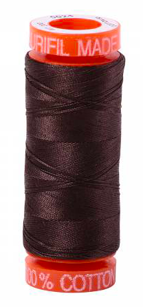 Aurifil Cotton Thread - Colour 5024 Dark Brown