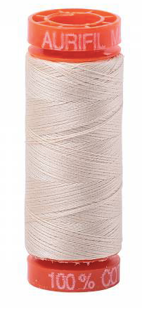 Aurifil Cotton Thread - Colour 2310 Light Beige