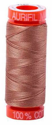 Aurifil Cotton Thread - Colour 2340 Cafe au lait