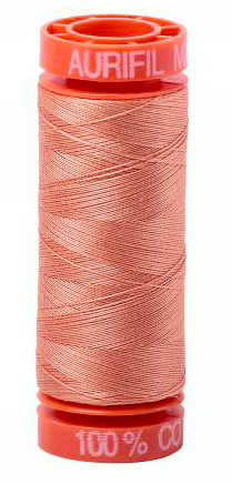 Aurifil Cotton Thread - Colour 2215 Peach