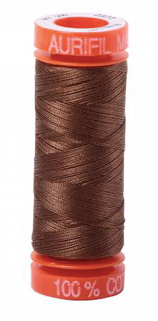 Aurifil Cotton Thread - Colour 2372 Dark Antique Gold