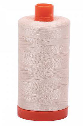 Aurifil Cotton Thread - Colour 2000 Light Sand