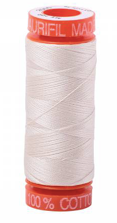 Aurifil Cotton Thread - Colour 2000 Light Sand