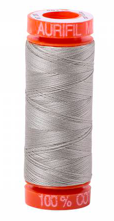 Aurifil Cotton Thread - Colour 5021 Light Grey