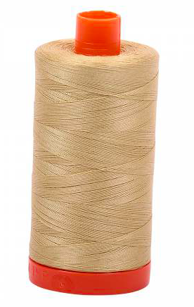 Aurifil Cotton Thread - Colour 2915 Very Light Brass