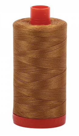 Aurifil Cotton Thread - Colour 2975 Brass