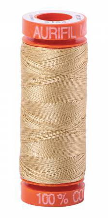 Aurifil Cotton Thread - Colour 2915 Very Light Brass