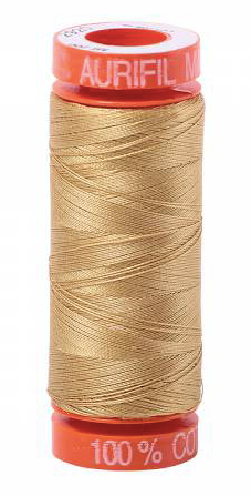 Aurifil Cotton Thread - Colour 2920 Light Brass