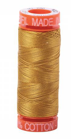 Aurifil Cotton Thread - Colour 5022 Mustard