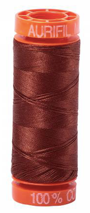 Aurifil Cotton Thread - Colour 4012 Copper Brown