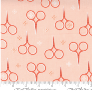 Make Time - Snips in Blush by Aneela Hoey for Moda Fabrics
