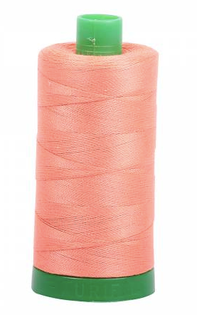 Aurifil Cotton Thread - Color 2220 Light Salmon