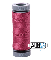 Aurifil Cotton Thread - Colour 2455 Medium Carmine Red