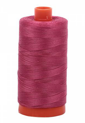 Aurifil Cotton Thread - Colour 2455 Medium Carmine Red