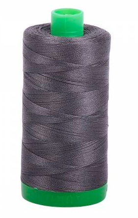 Aurifil Thread - Cotton Thread Solid 50wt - Grey Pewter - 2630, Thread, Aurifil, [variant_title] - Mad About Patchwork