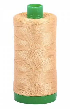 Aurifil Cotton Thread - Color 5001 Ochre Yellow