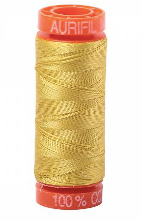 Aurifil Thread - Cotton Thread Solid - Gold Yellow - 5015