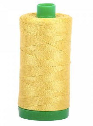 Aurifil Thread - Cotton Thread Solid 50wt -  Gold Yellow - 5015, Thread, Aurifil, [variant_title] - Mad About Patchwork