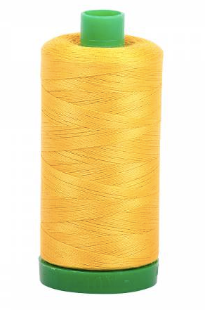 Aurifil Cotton Thread — Color 2135 Yellow