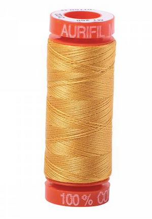 Aurifil Cotton Thread — Color 2132 Tarnished Gold