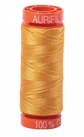 Aurifil Thread Solid - Orange Mustard -2140