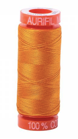 Aurifil Thread Solid - Yellow Orange -2145