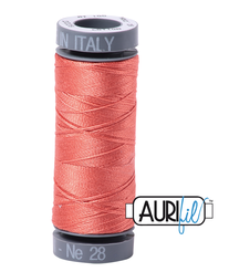 Aurifil Cotton Thread - Color 2225 Salmon
