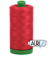 Aurifil Cotton Thread - Colour 2265 Lobster Red