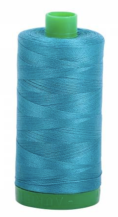 Aurifil Cotton Thread - Colour 4182 Dark Turquoise