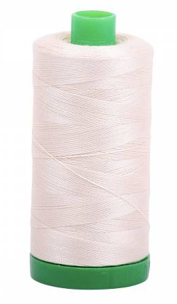 Aurifil Cotton Thread - Colour 2000 Light Sand