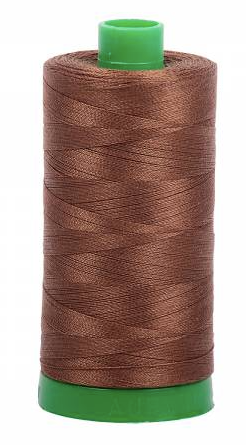 Aurifil Cotton Thread - Colour 2372 Dark Antique Gold