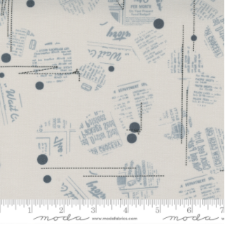 Modern Background Even More Paper -  News Dropping in Fog by Zen Chic for Moda