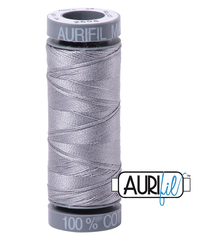 Aurifil Thread Solid 50wt  - Grey  -2605, Thread, Aurifil, [variant_title] - Mad About Patchwork