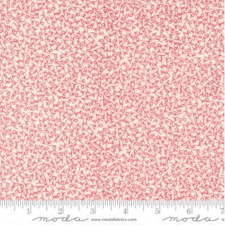 Flirt - Doodle in Red on Cream by Sweetwater for Moda