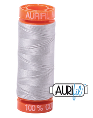 Aurifil Cotton Thread - Colour 2615 Aluminium