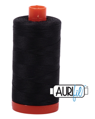 Aurifil Thread Solid - Very Dark Grey - 4241