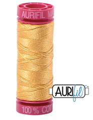 Aurifil Cotton Thread — Color 2134 Spun Gold