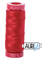 Aurifil Cotton Thread - Colour 2265 Lobster Red