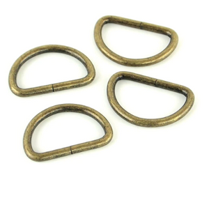 D-rings Bag Hardware - Bags of 4