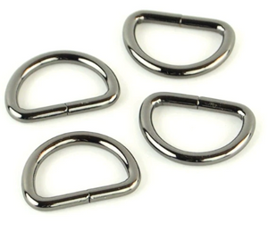 D-rings Bag Hardware - Bags of 4