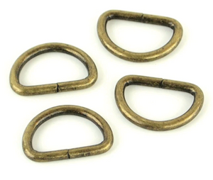 D-rings Bag Hardware - Bags of 4