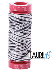 Aurifil Cotton Thread — Colour 4652 Licorice Twist Variegated