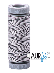Aurifil Cotton Thread — Colour 4652 Licorice Twist Variegated