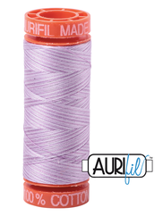 Aurifil Cotton Thread — Colour 3840 French Lilac Variegated