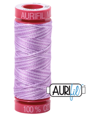 Aurifil Cotton Thread — Colour 3840 French Lilac Variegated