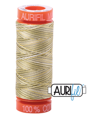 Aurifil Cotton Thread — Colour 4653 Spring Prairie Variegated